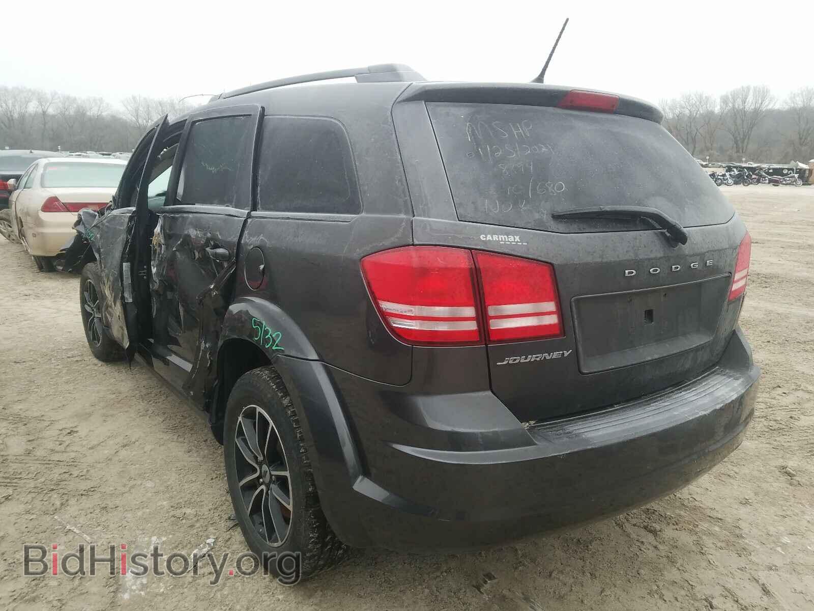 2018 DODGE JOURNEY - VIN: 3C4PDCAB0JT311131 - Фото 3