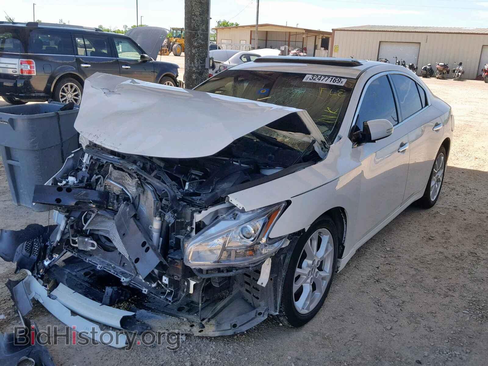 2013 NISSAN MAXIMA S - VIN: 1N4AA5APXDC815195 - Фото 2