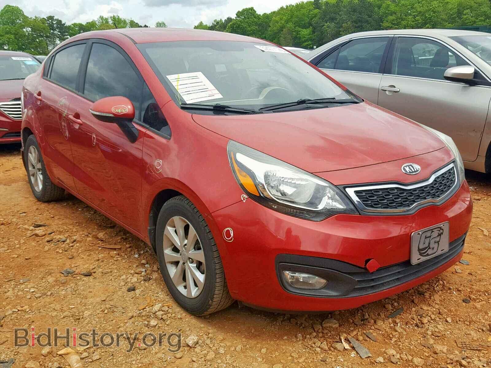 Photo KNADN4A36D6121344 - KIA RIO 2013