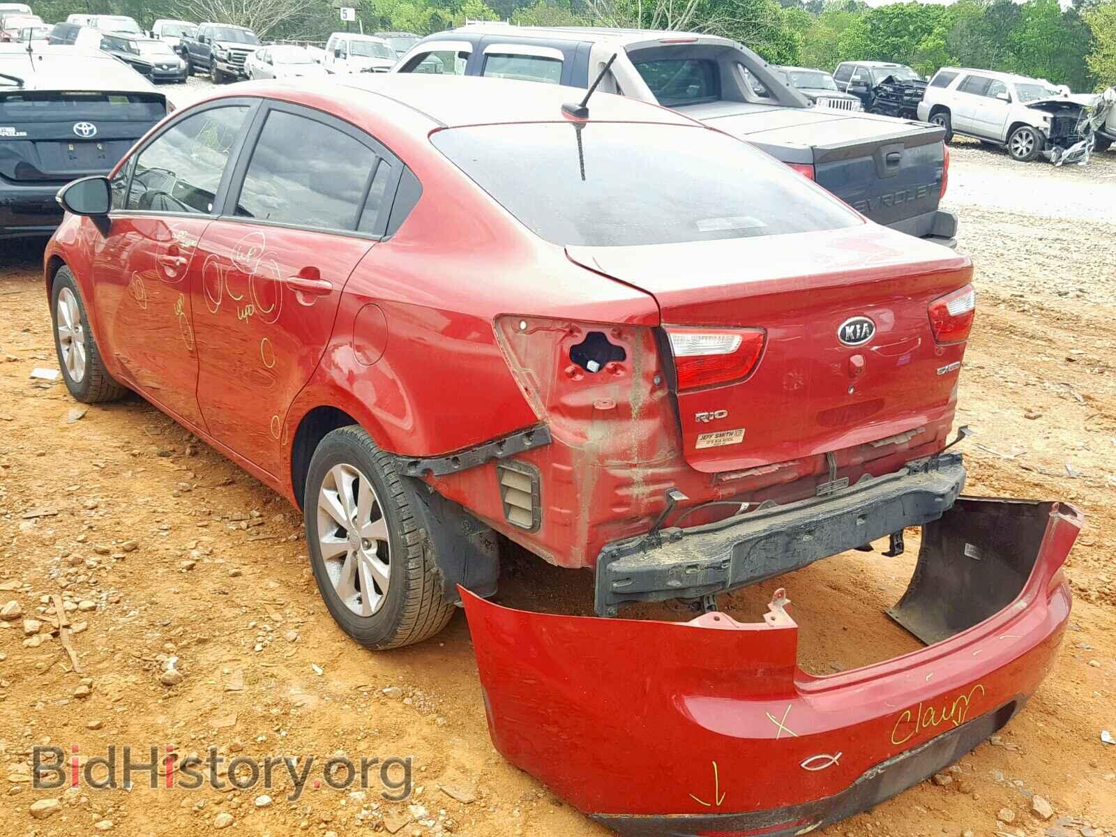 2013 KIA RIO - VIN: KNADN4A36D6121344 - Фото 3