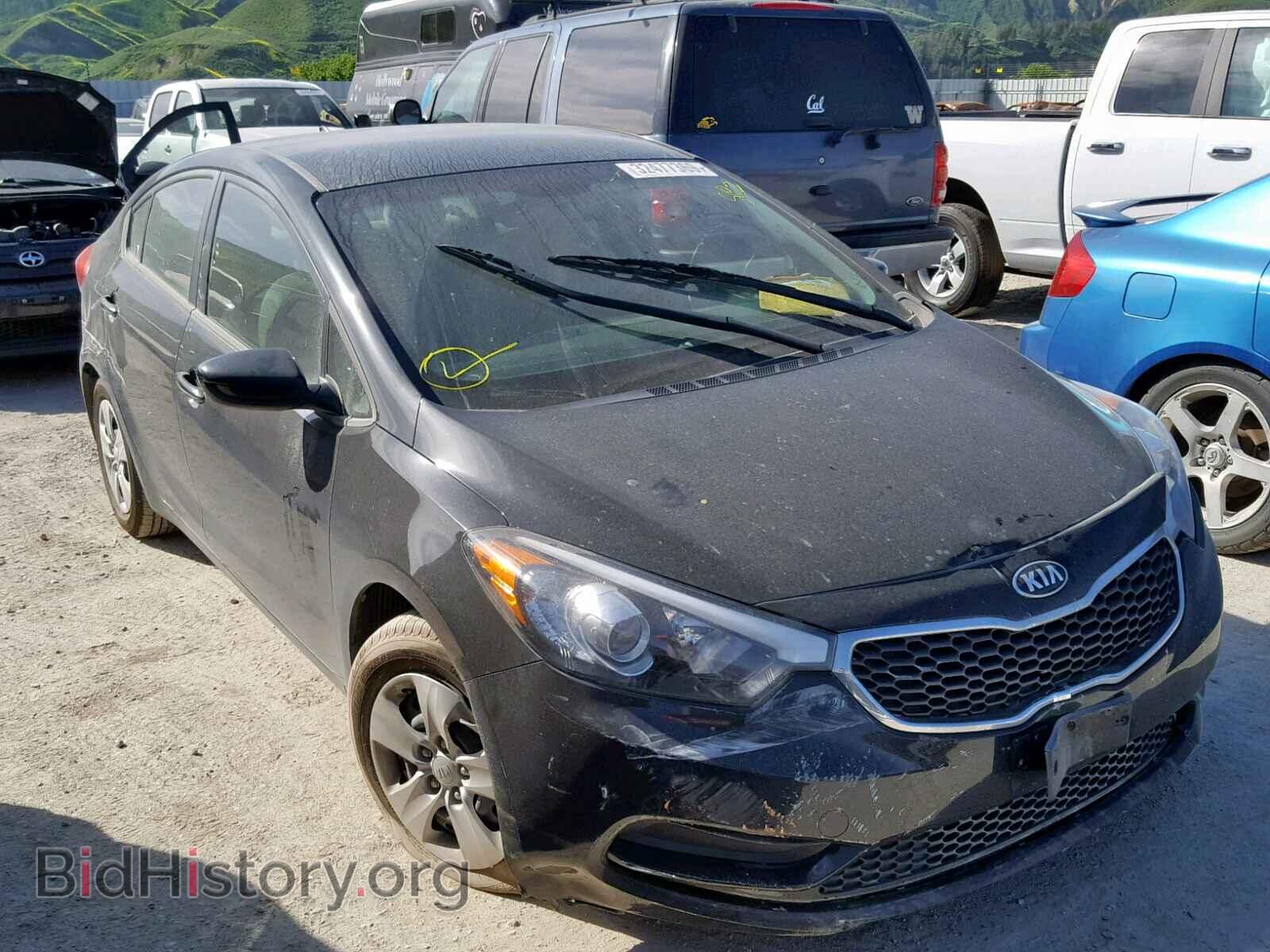 Фотография KNAFK4A64F5287057 - KIA FORTE LX 2015