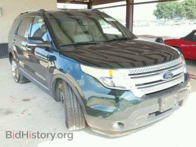 2013 Ford EXPLORER Explorer X, green — VIN 1FM5K7D87DGB91787, Copart