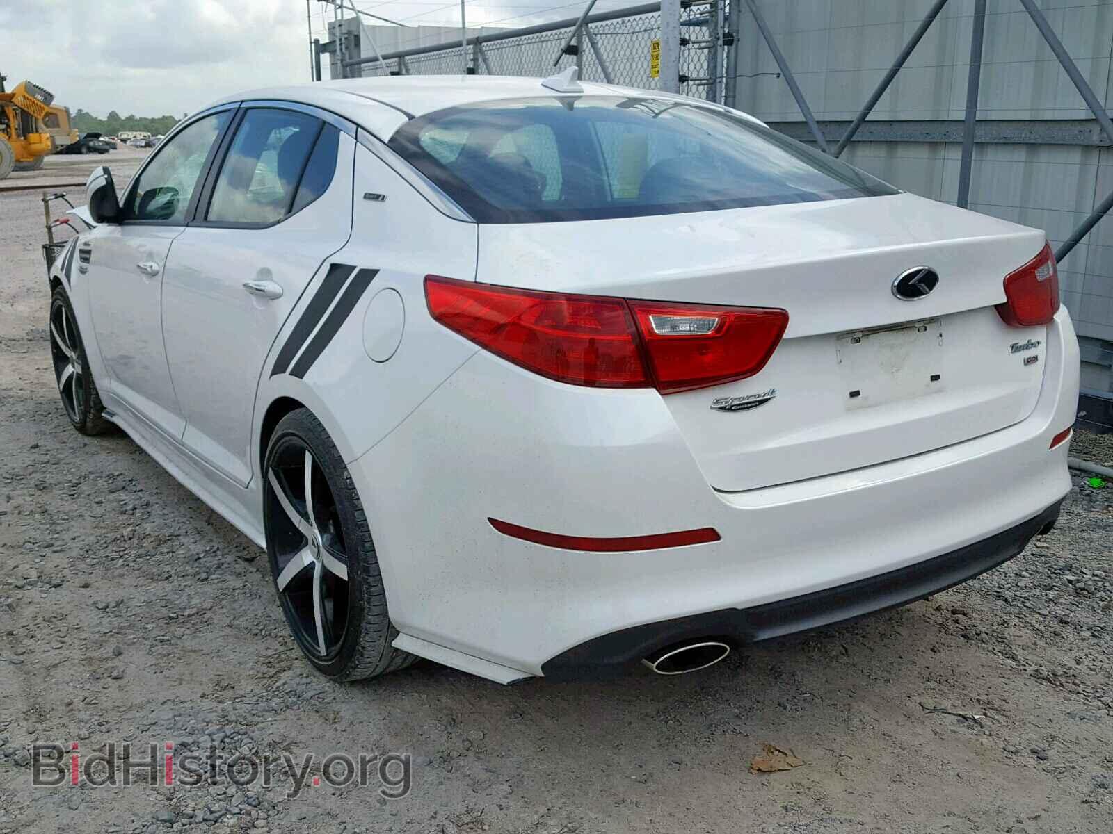 2015 KIA OPTIMA - VIN: KNAGM4A74F5647435 - Photo 3