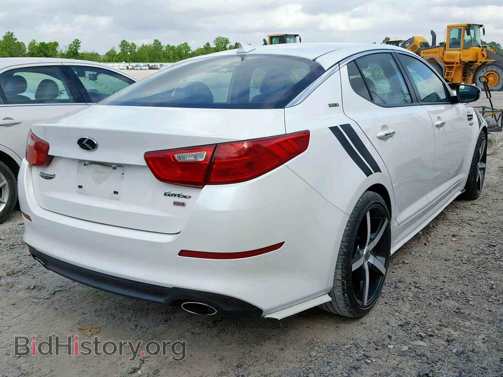 2015 KIA OPTIMA - VIN: KNAGM4A74F5647435 - Photo 4