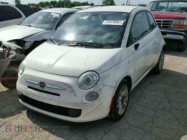2012 FIAT 500 - VIN: 3C3CFFAR3CT124951 - Фото 2