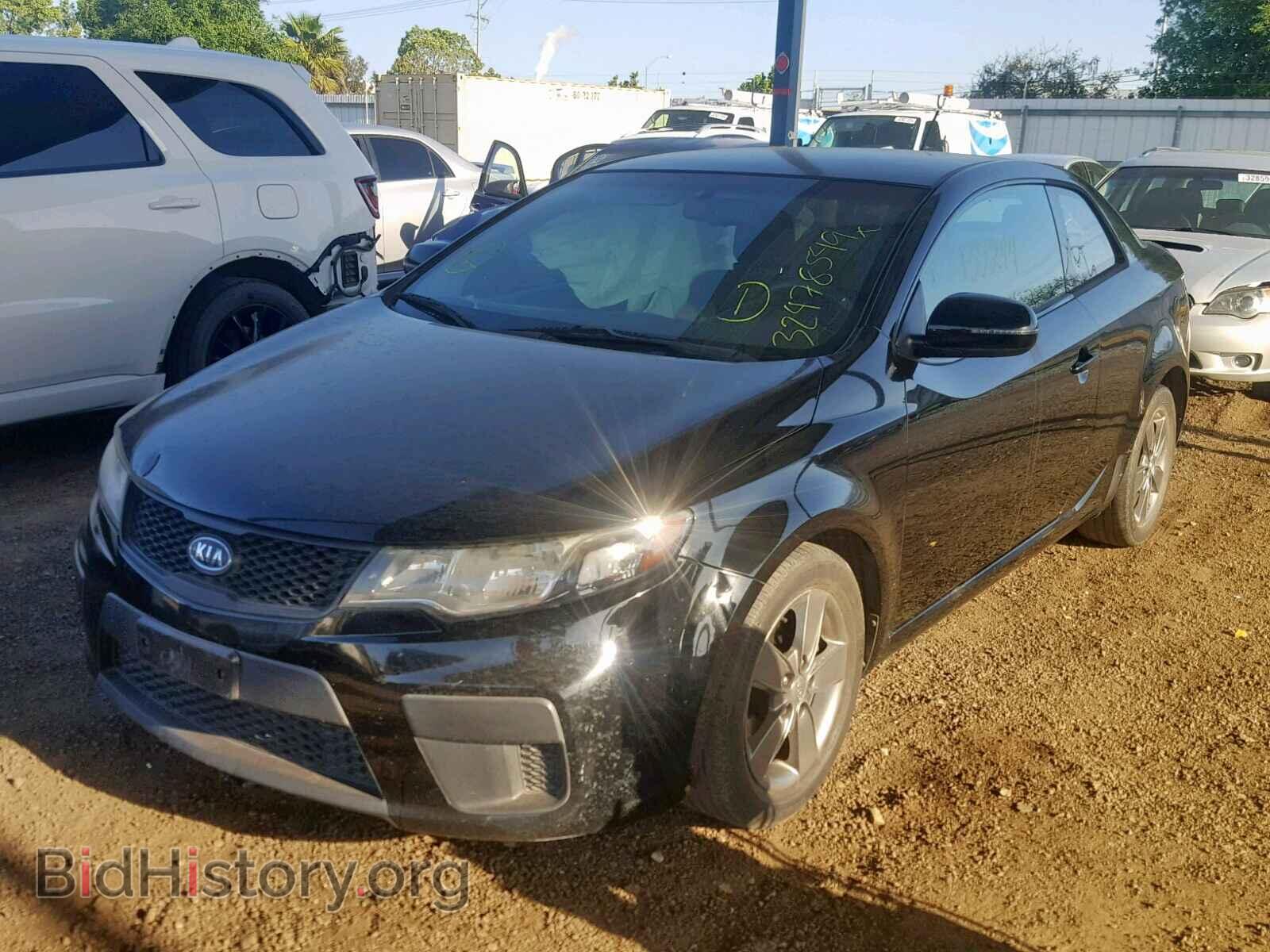 2011 KIA FORTE EX - VIN: KNAFU6A24B5416492 - Фото 2