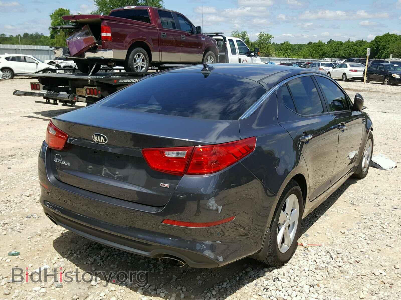 2015 KIA OPTIMA - VIN: KNAGM4A73F5622591 - Photo 4