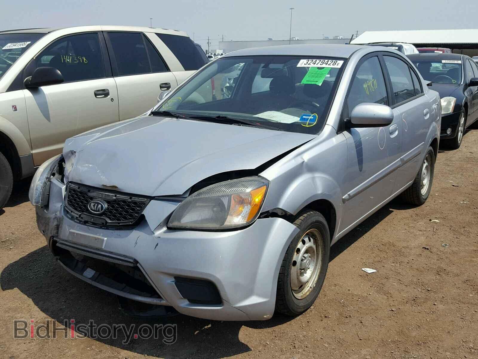 2011 KIA RIO BASE - VIN: KNADH4A32B6738132 - Фото 2