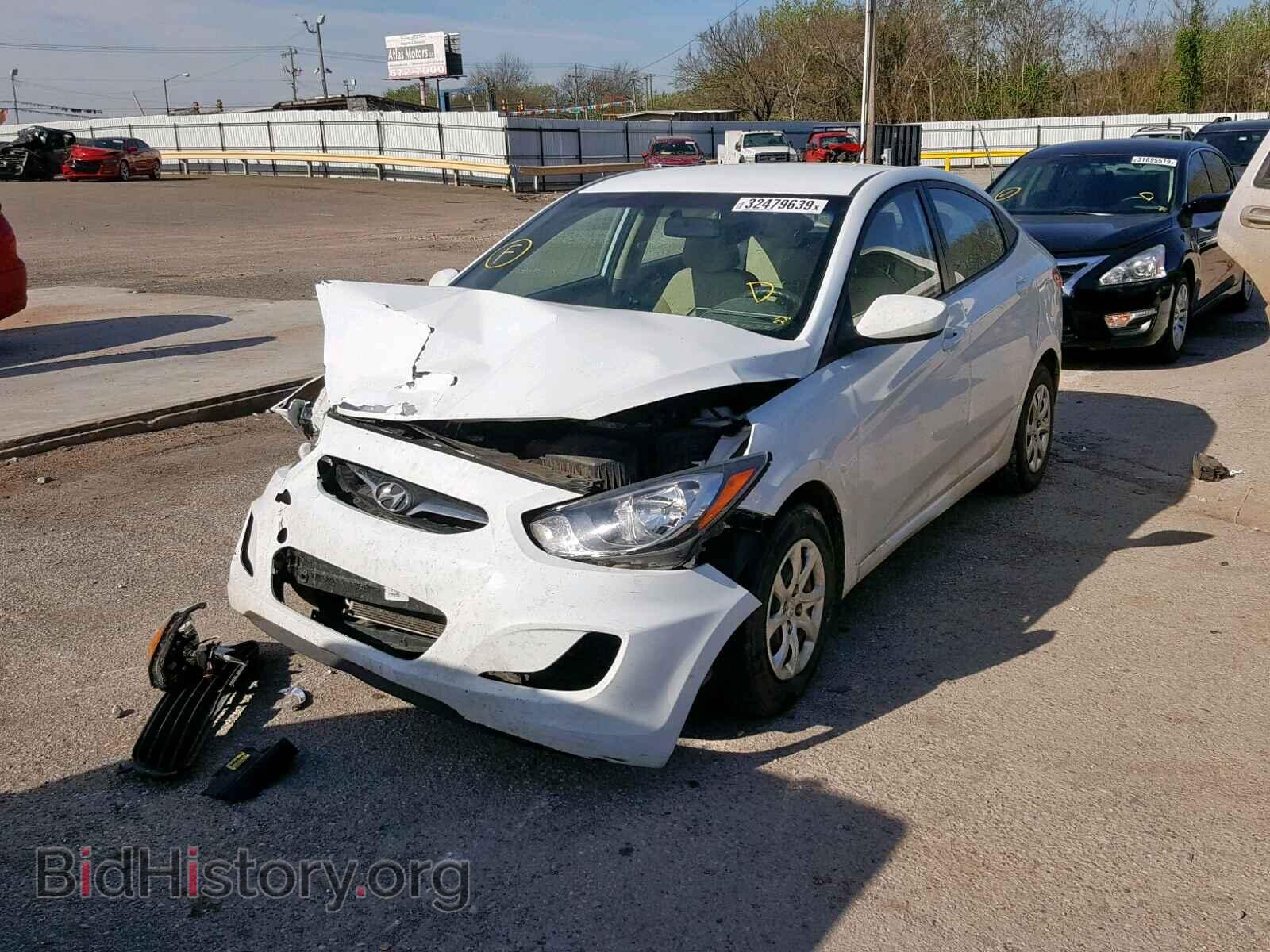 2014 HYUNDAI ACCENT - VIN: KMHCT4AE9EU773079 - Фото 2