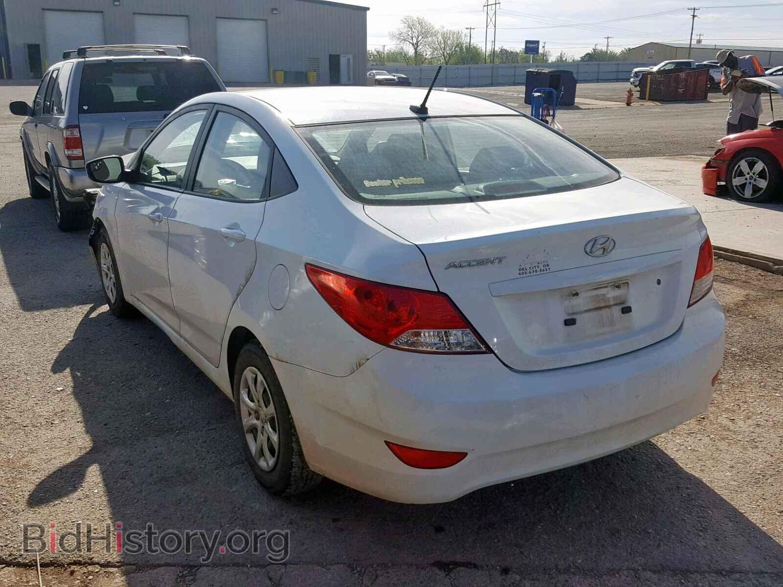 2014 HYUNDAI ACCENT - VIN: KMHCT4AE9EU773079 - Фото 3