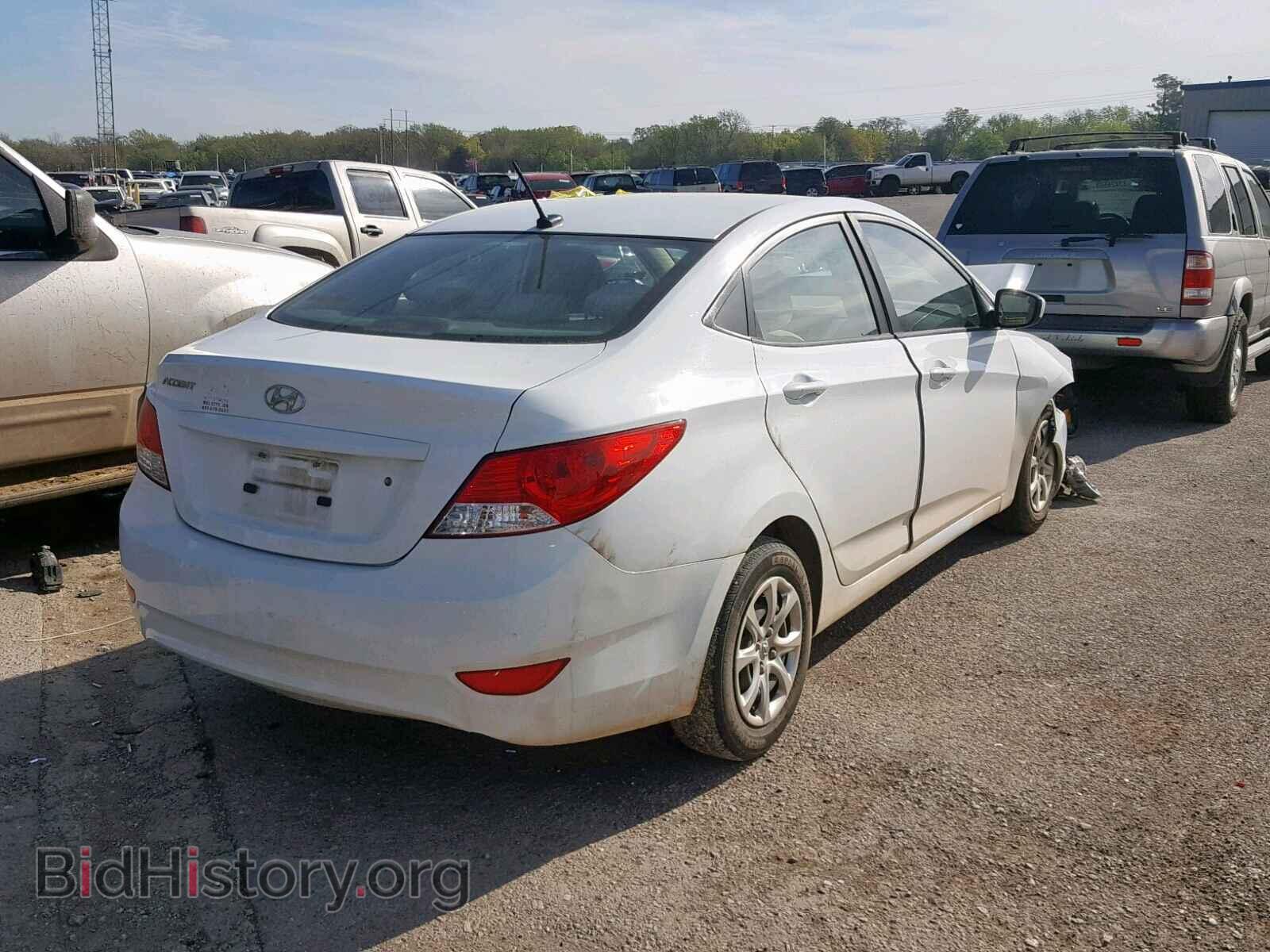 2014 HYUNDAI ACCENT - VIN: KMHCT4AE9EU773079 - Фото 4
