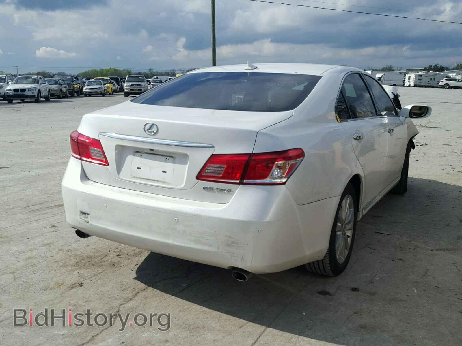 2011 LEXUS ES350 - VIN: JTHBK1EG9B2452713 - Фото 4