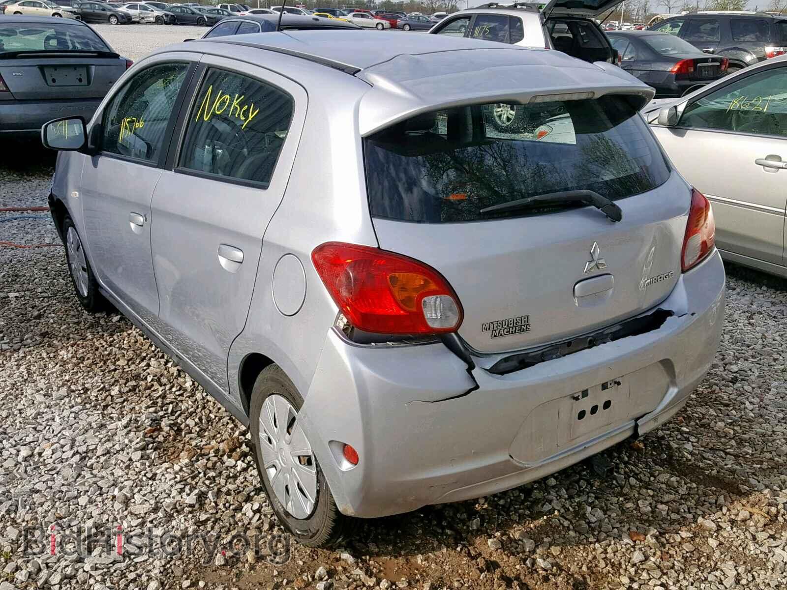 2014 MITSUBISHI MIRAGE - VIN: ML32A3HJ6EH019345 - Фото 3