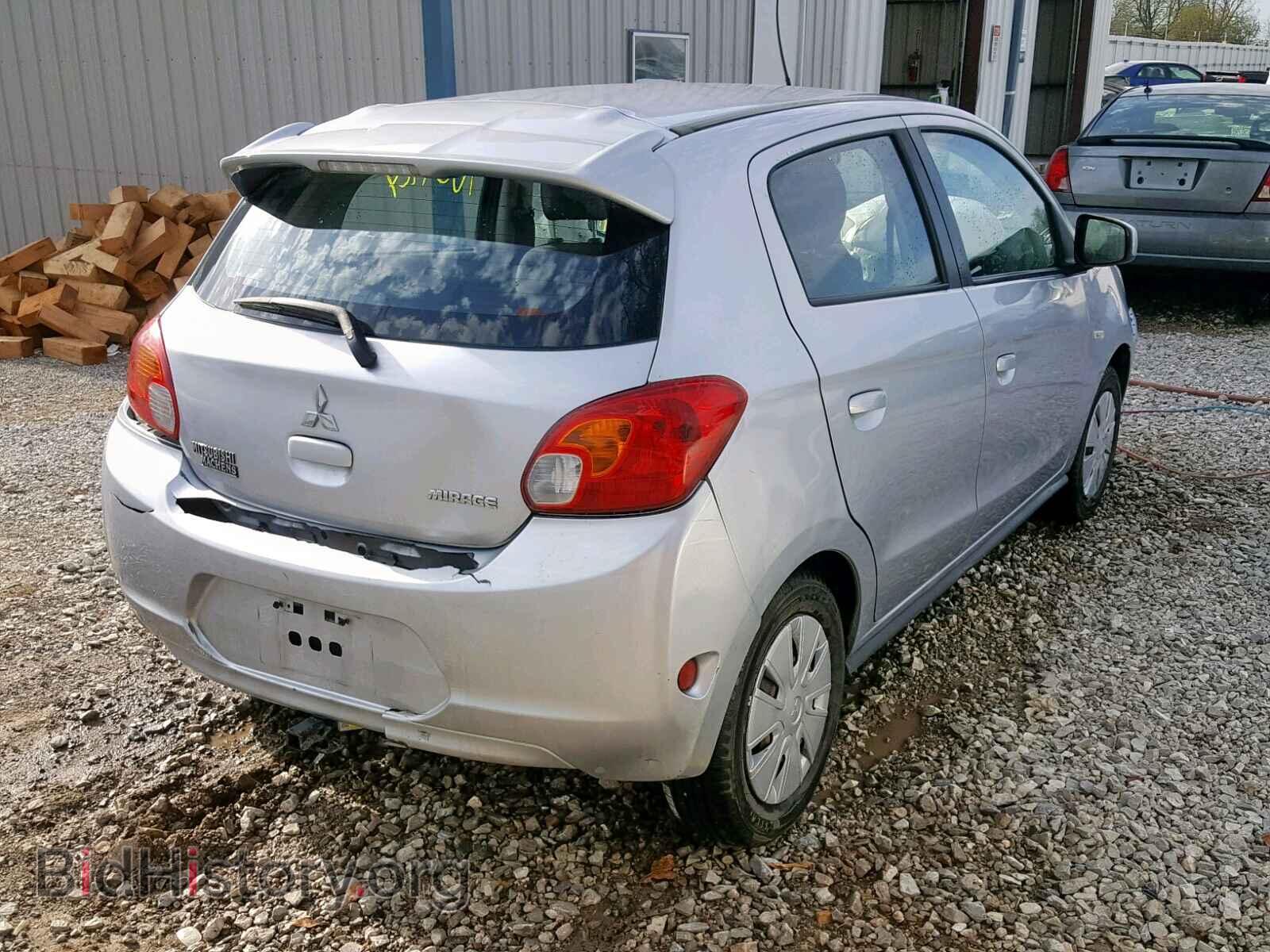 2014 MITSUBISHI MIRAGE - VIN: ML32A3HJ6EH019345 - Фото 4