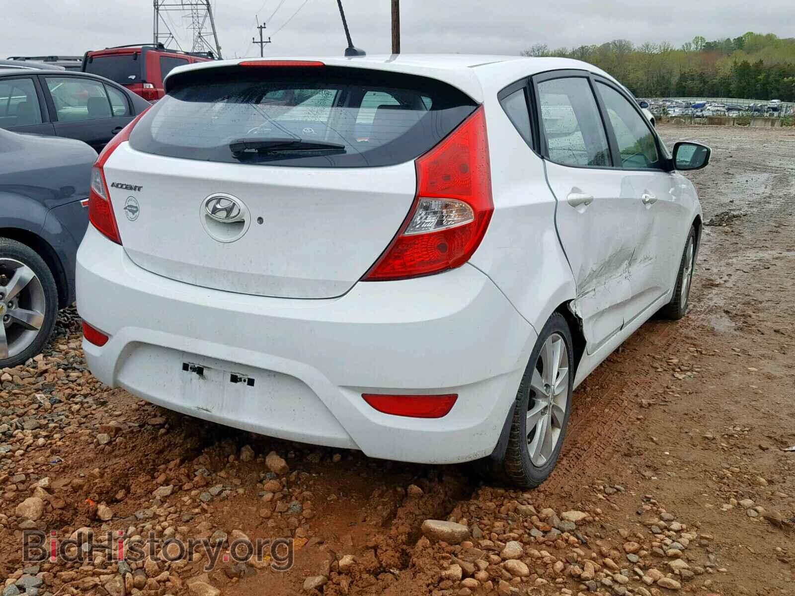 2012 HYUNDAI ACCENT - VIN: KMHCU5AE1CU041769 - Фото 4