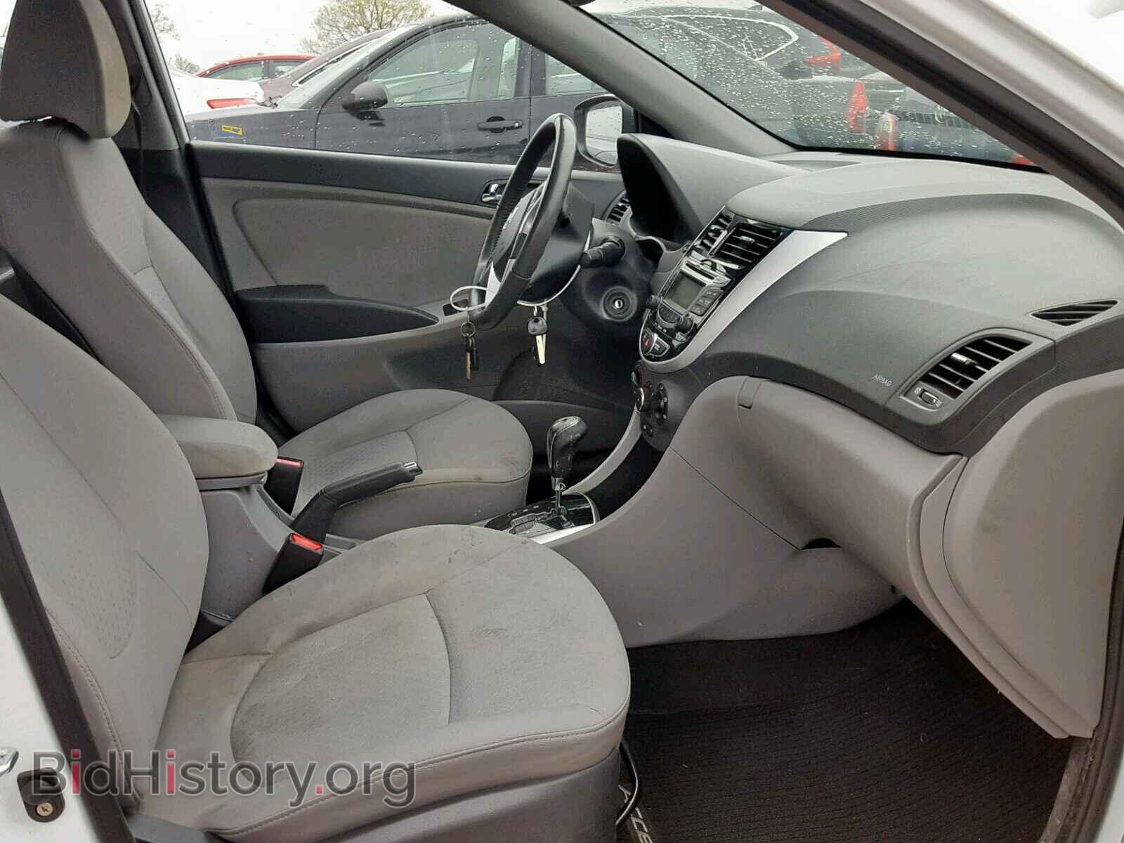 2012 HYUNDAI ACCENT - VIN: KMHCU5AE1CU041769 - Фото 5