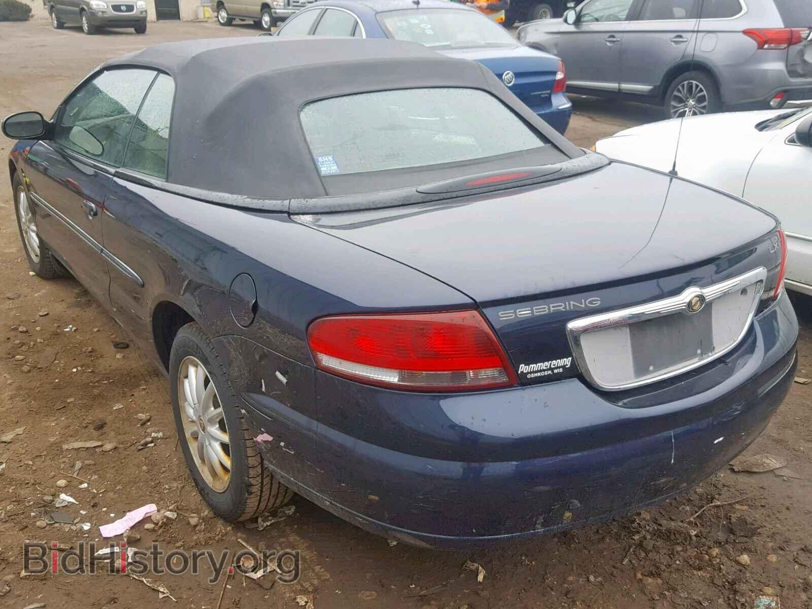 2003 CHRYSLER SEBRING - VIN: 1C3EL55T73N602001 - Фото 3