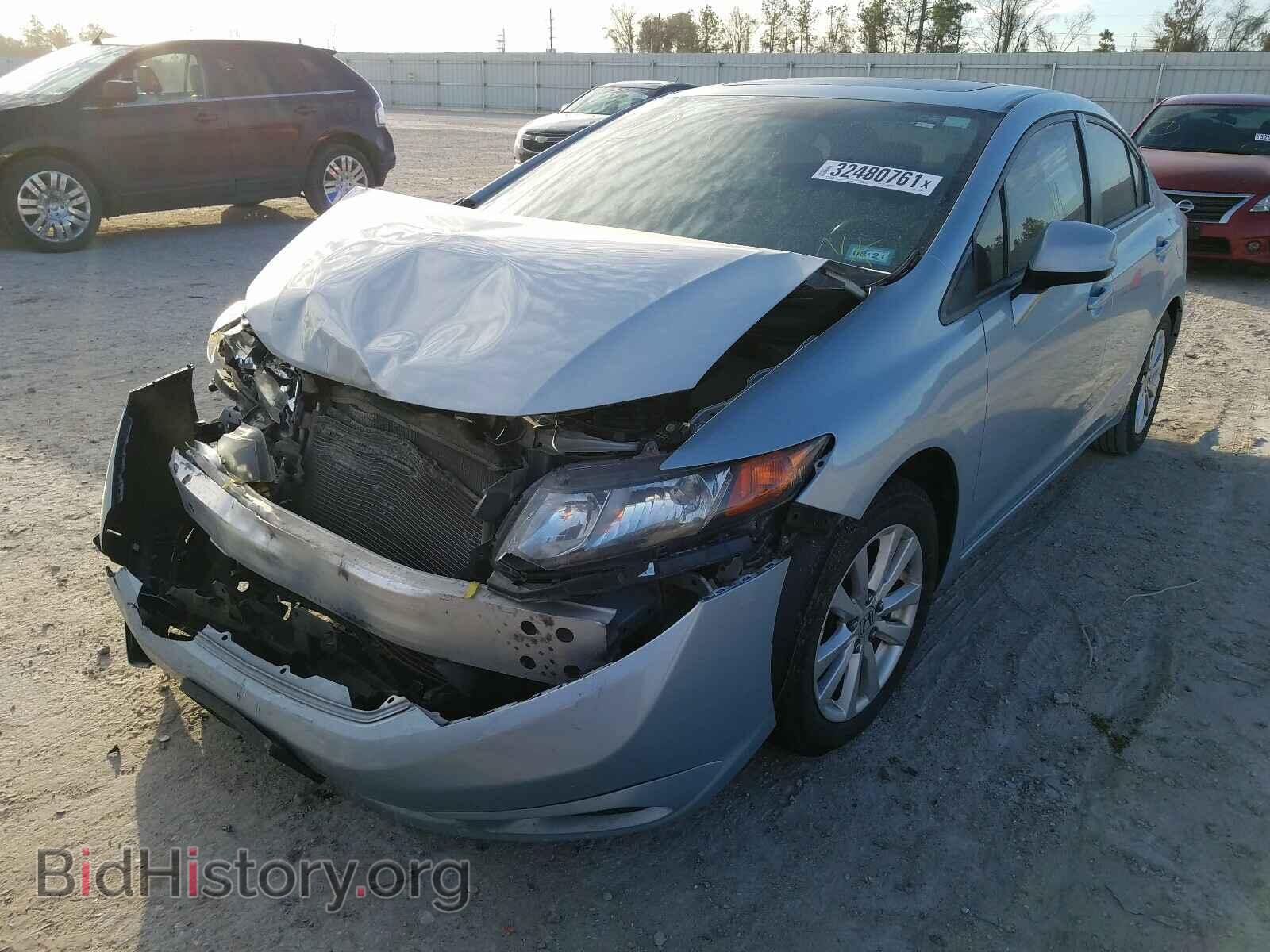2012 HONDA CIVIC - VIN: 19XFB2F92CE349209 - Фото 2