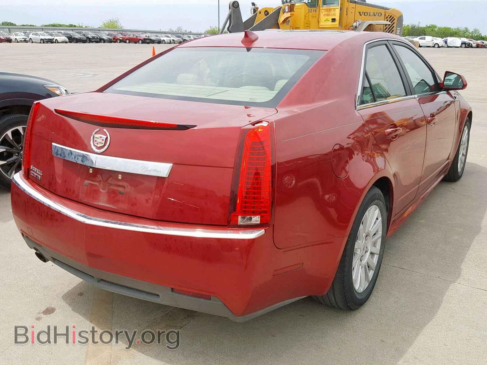 2012 CADILLAC CTS - VIN: 1G6DE5E5XC0154663 - Фото 4