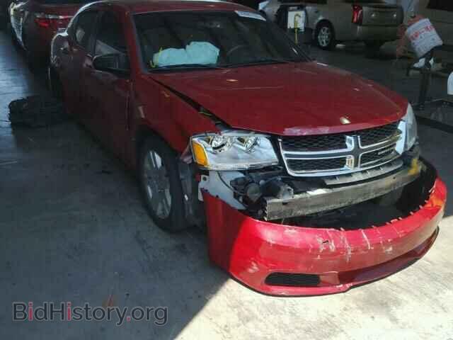 Фотография 1C3CDZAB7DN754399 - DODGE AVENGER 2013