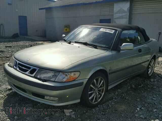 2000 SAAB 9 3 - VIN: YS3DF78K9Y7011556 - Фото 2