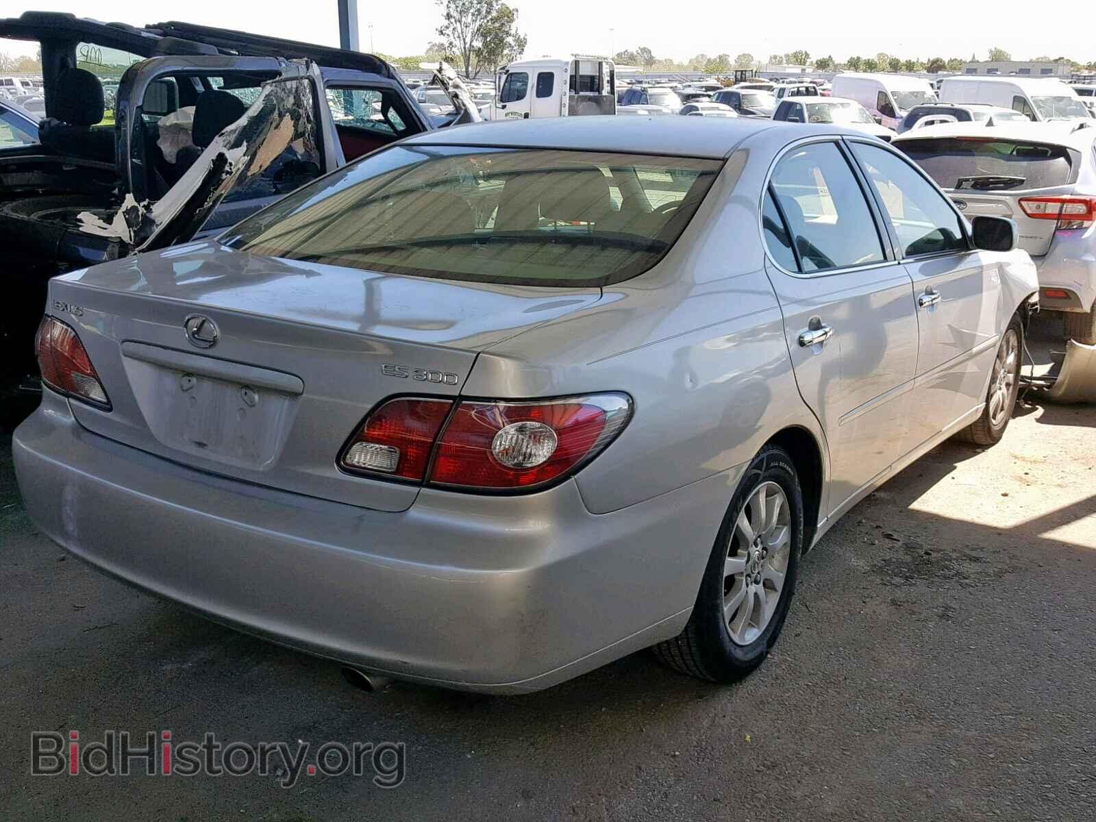 2003 LEXUS ES300 - VIN: JTHBF30G130143371 - Фото 4