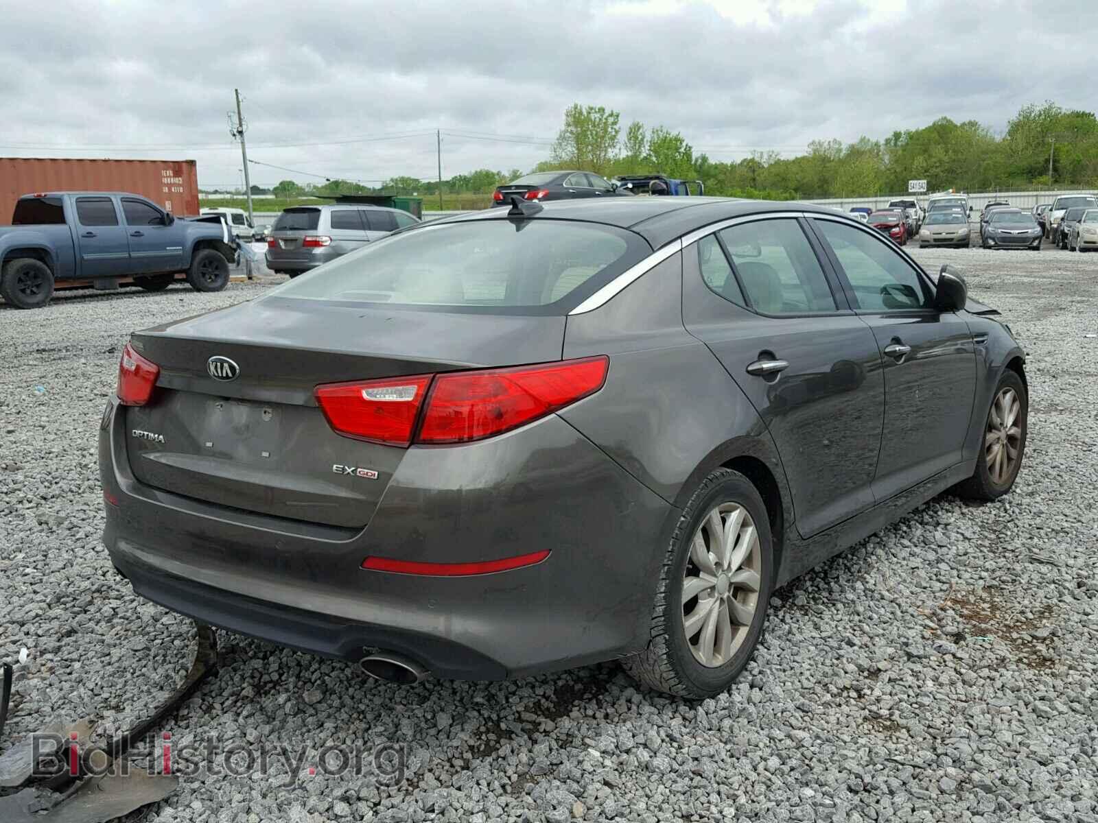 2015 KIA OPTIMA EX - VIN: 5XXGN4A74FG355909 - Фото 4