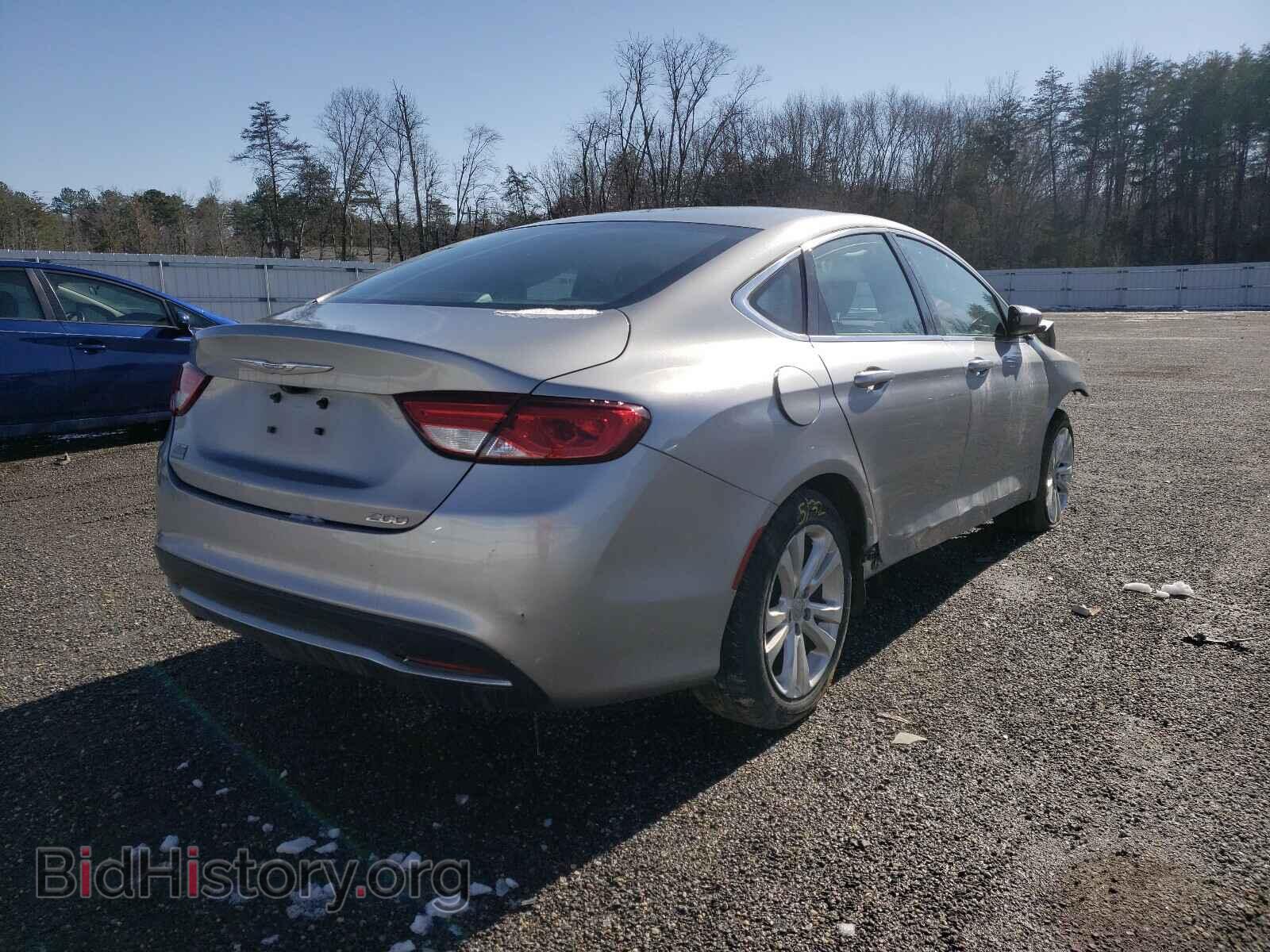 2016 CHRYSLER 200 - VIN: 1C3CCCAB3GN104411 - Фото 4