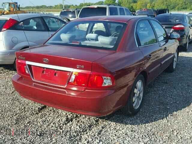 2005 KIA OPTIMA - VIN: KNAGD128355431029 - Фото 4