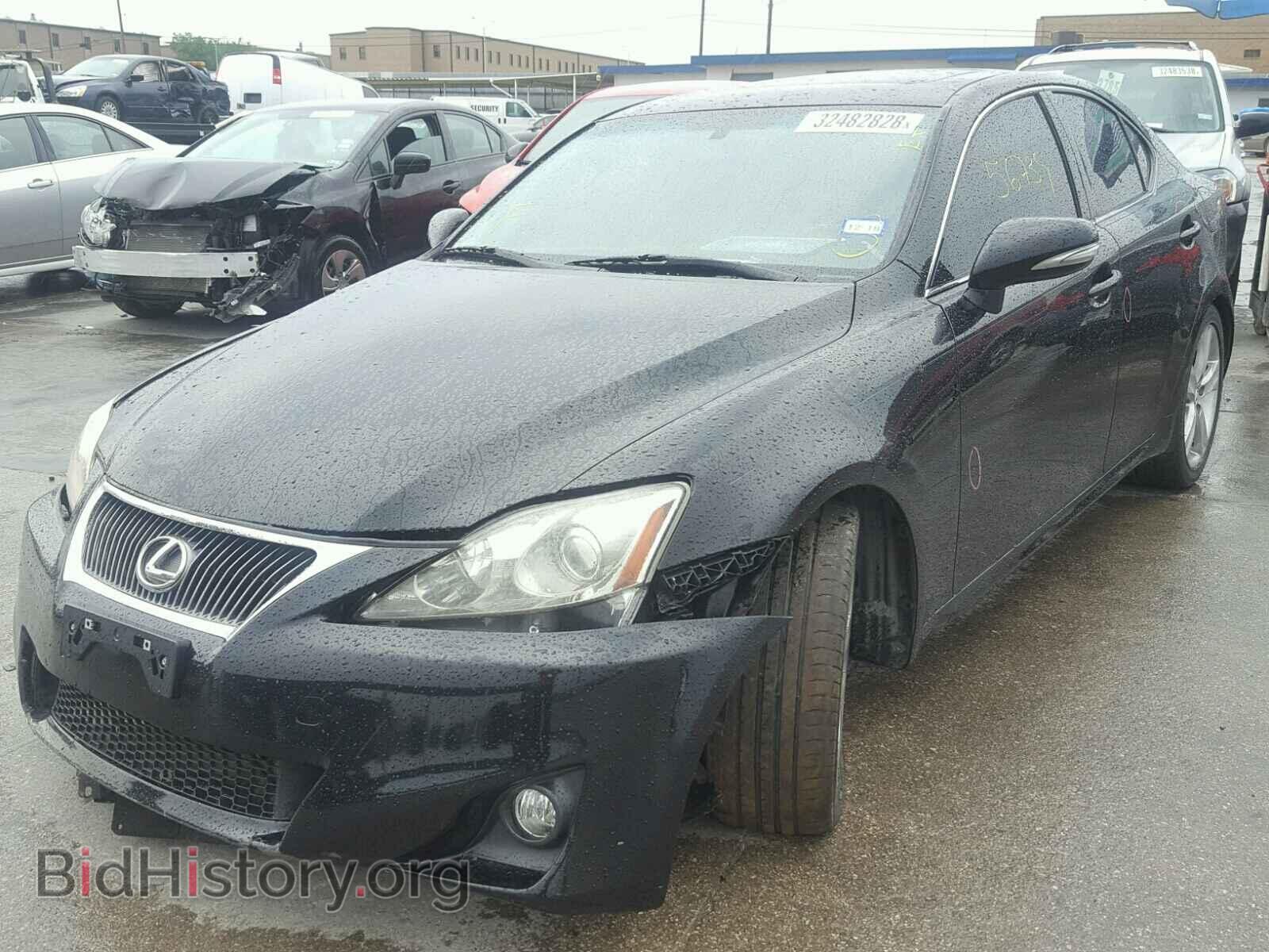 2012 LEXUS IS250 - VIN: JTHBF5C22C2102151 - Фото 2