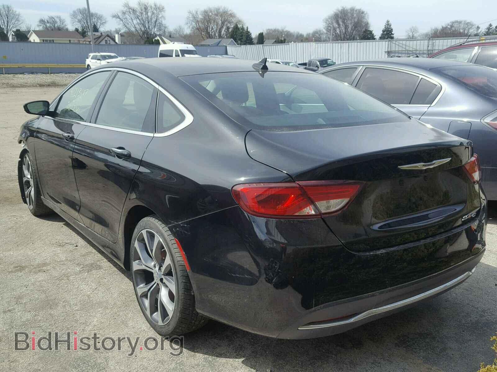 2015 CHRYSLER 200 - VIN: 1C3CCCCB3FN558587 - Фото 3