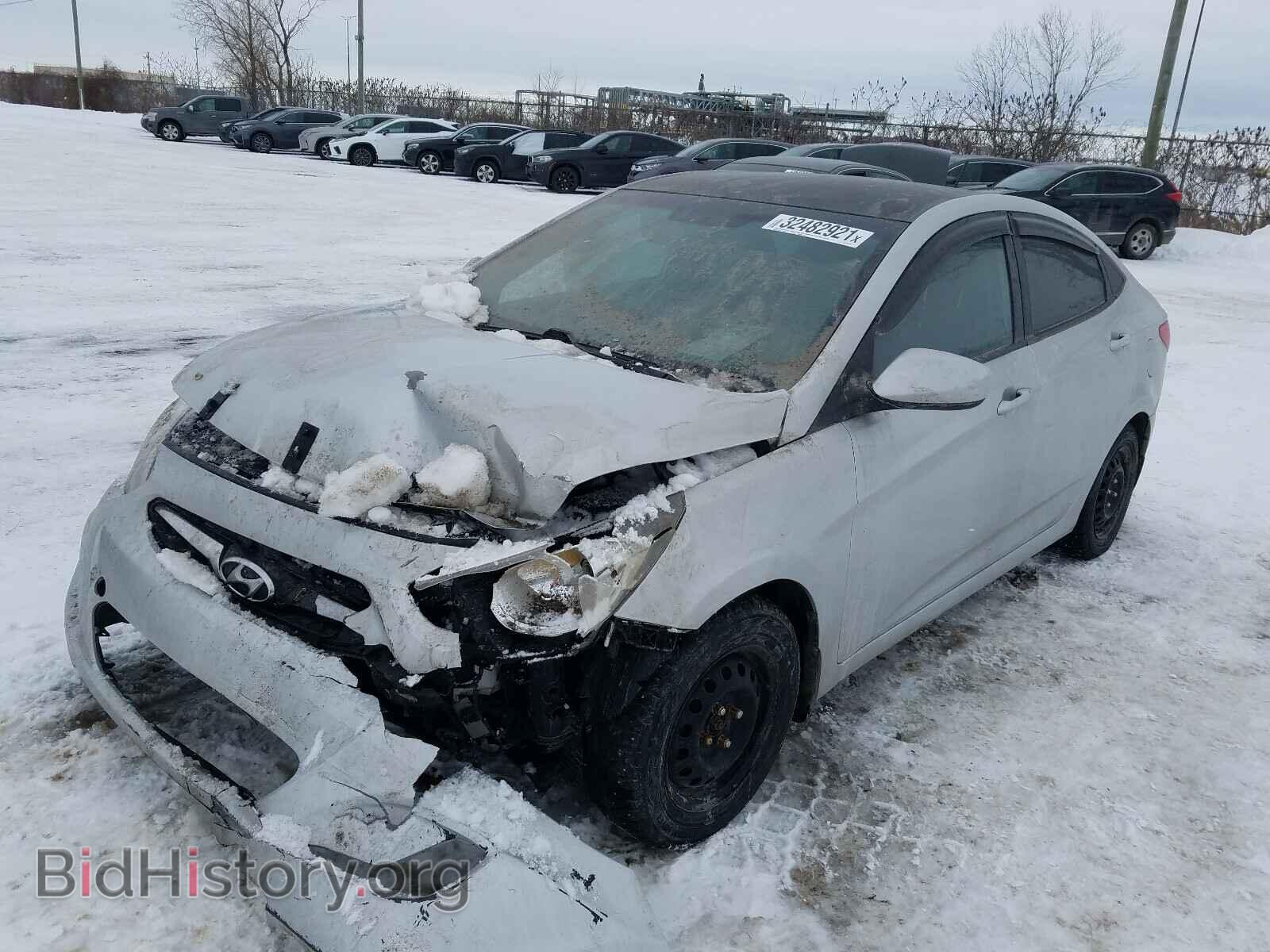 2013 HYUNDAI ACCENT - VIN: KMHCT4AE7DU437476 - Фото 2