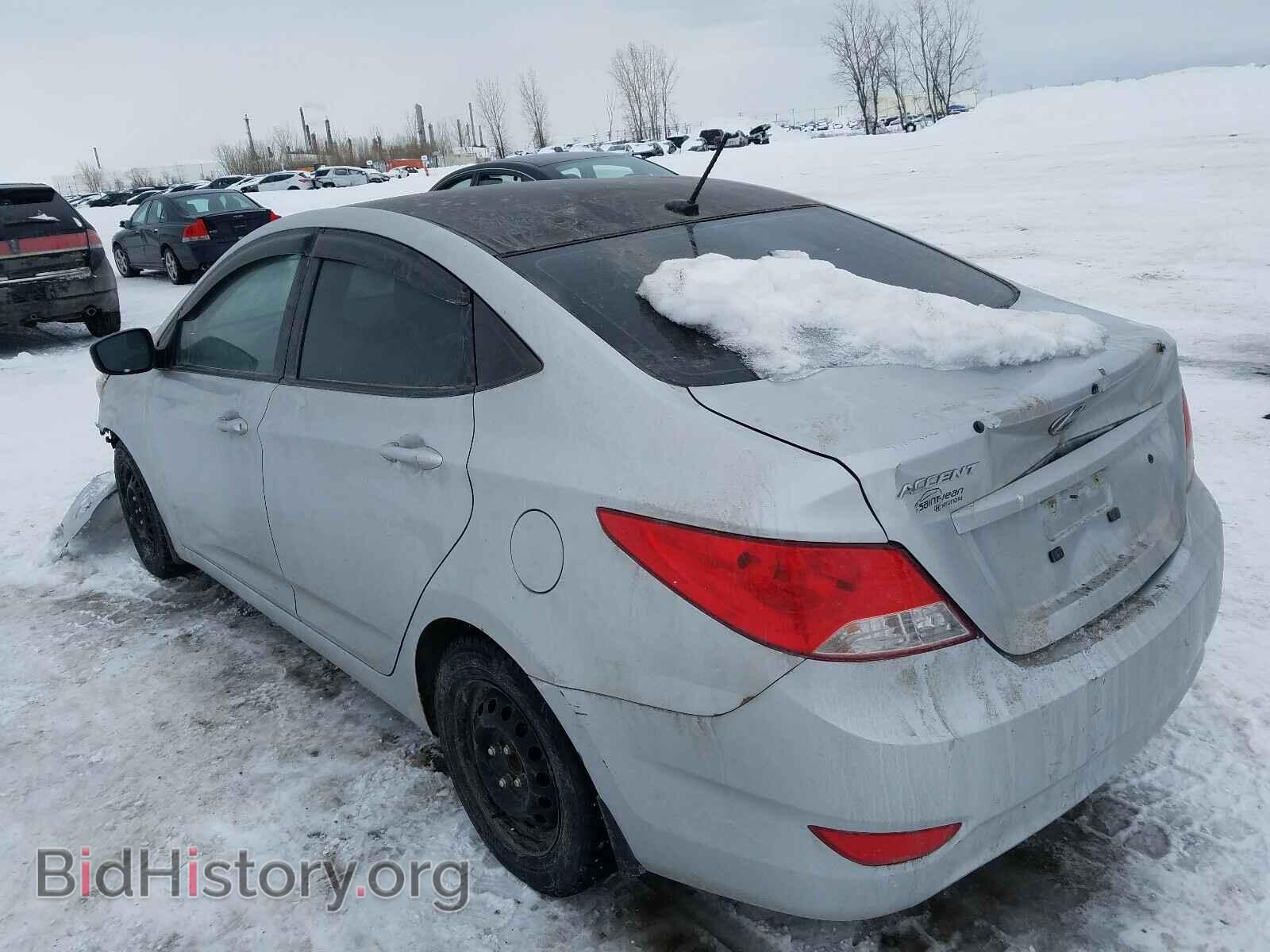 2013 HYUNDAI ACCENT - VIN: KMHCT4AE7DU437476 - Фото 3