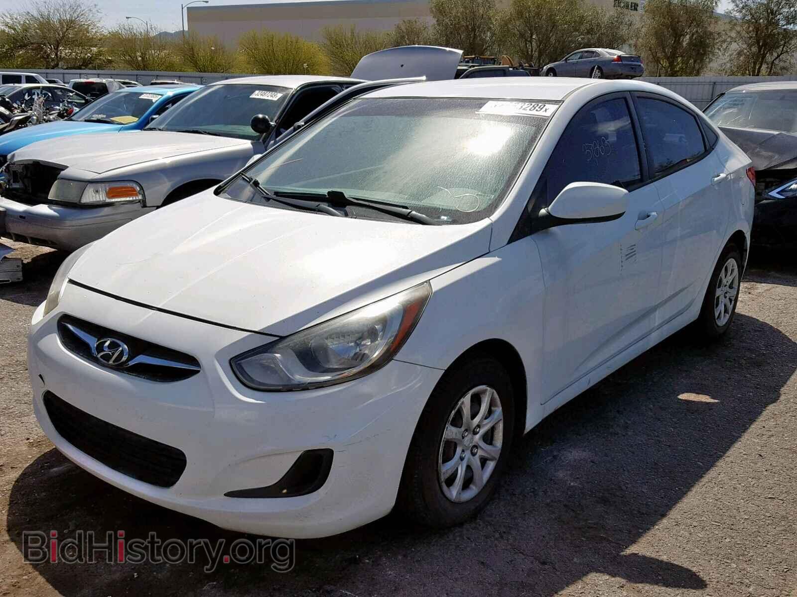 2014 HYUNDAI ACCENT - VIN: KMHCT4AE1EU650943 - Фото 2