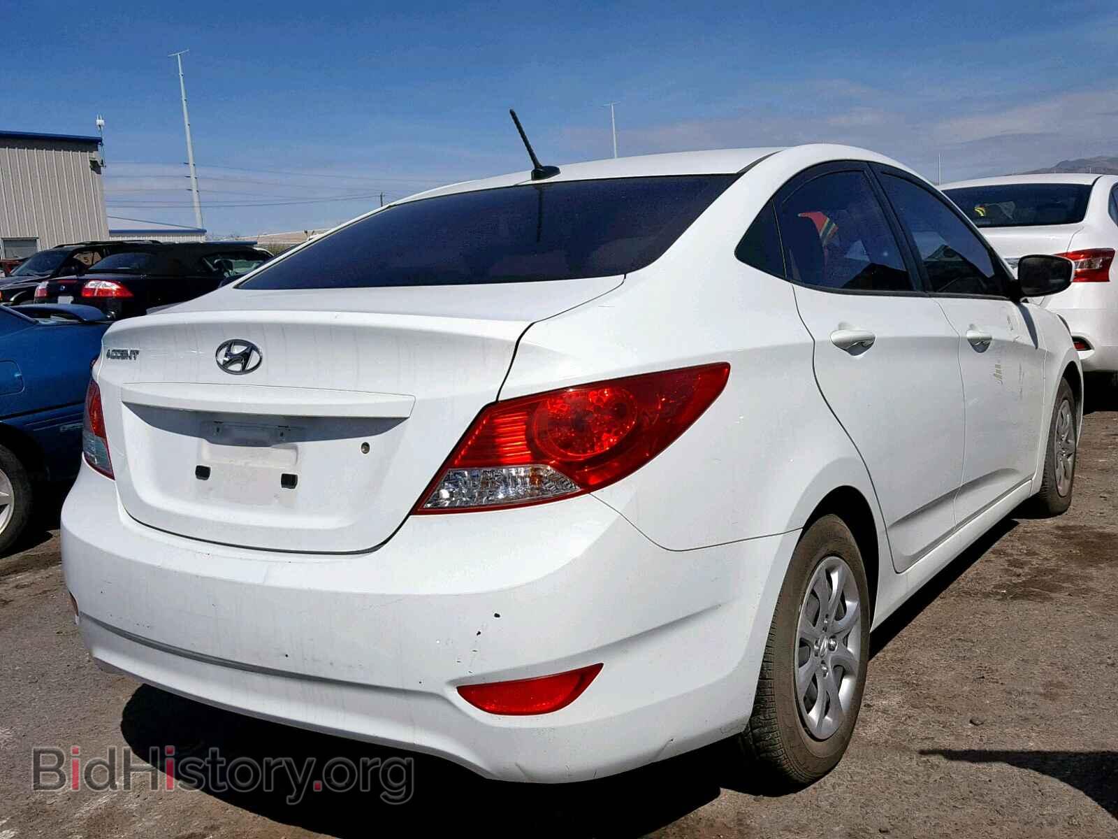 2014 HYUNDAI ACCENT - VIN: KMHCT4AE1EU650943 - Фото 4