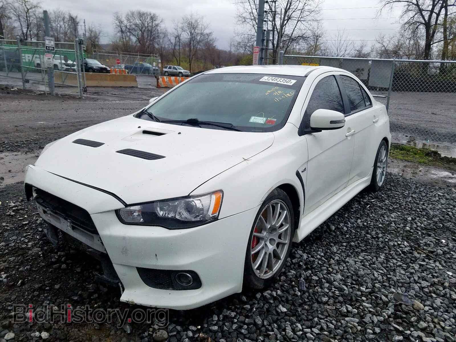 2015 MITSUBISHI EVO - VIN: JA32W8FV2FU014507 - Фото 2