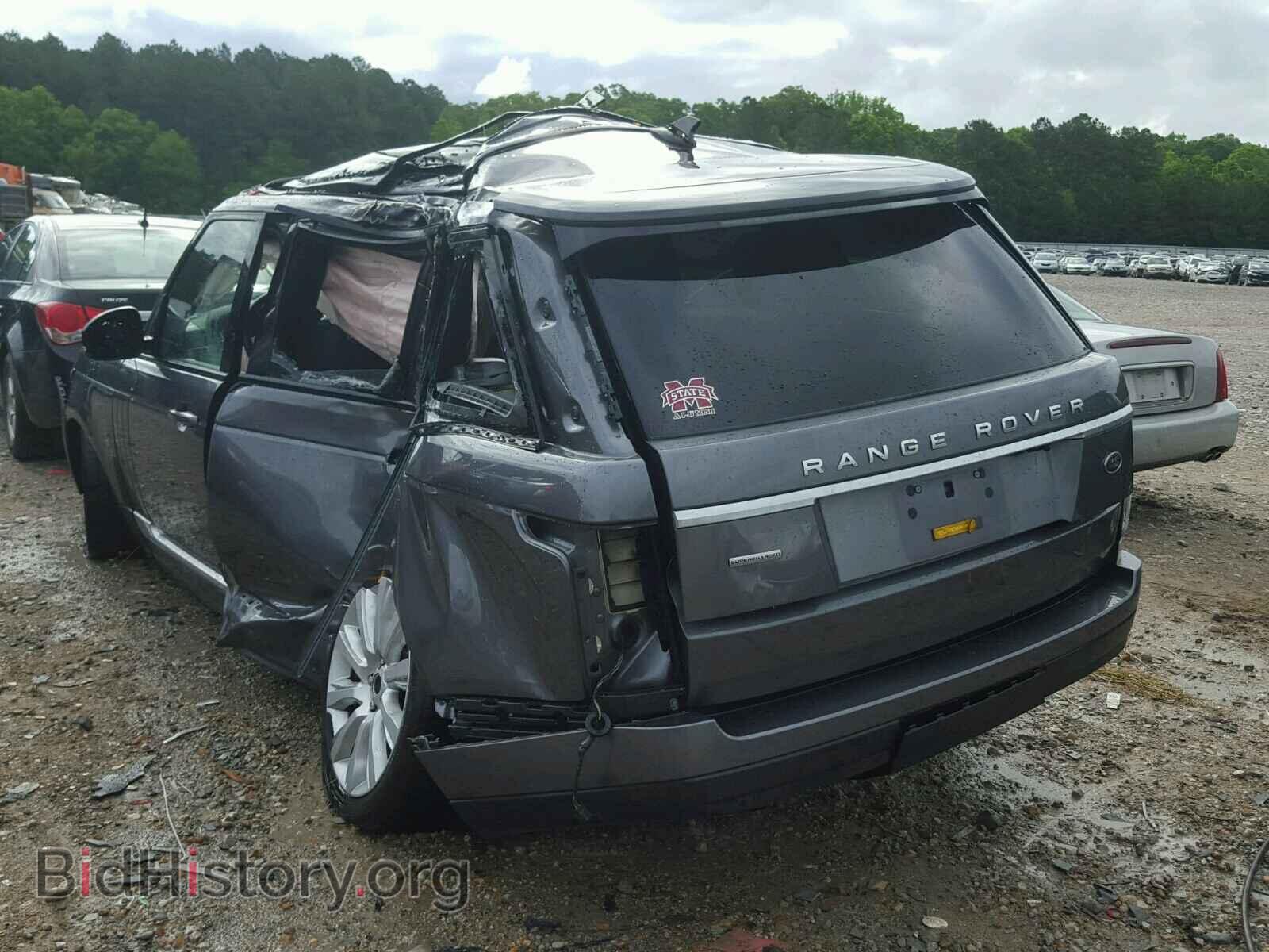 2016 LAND ROVER RANGE ROVE - VIN: SALGS2EF3GA263758 - Фото 3