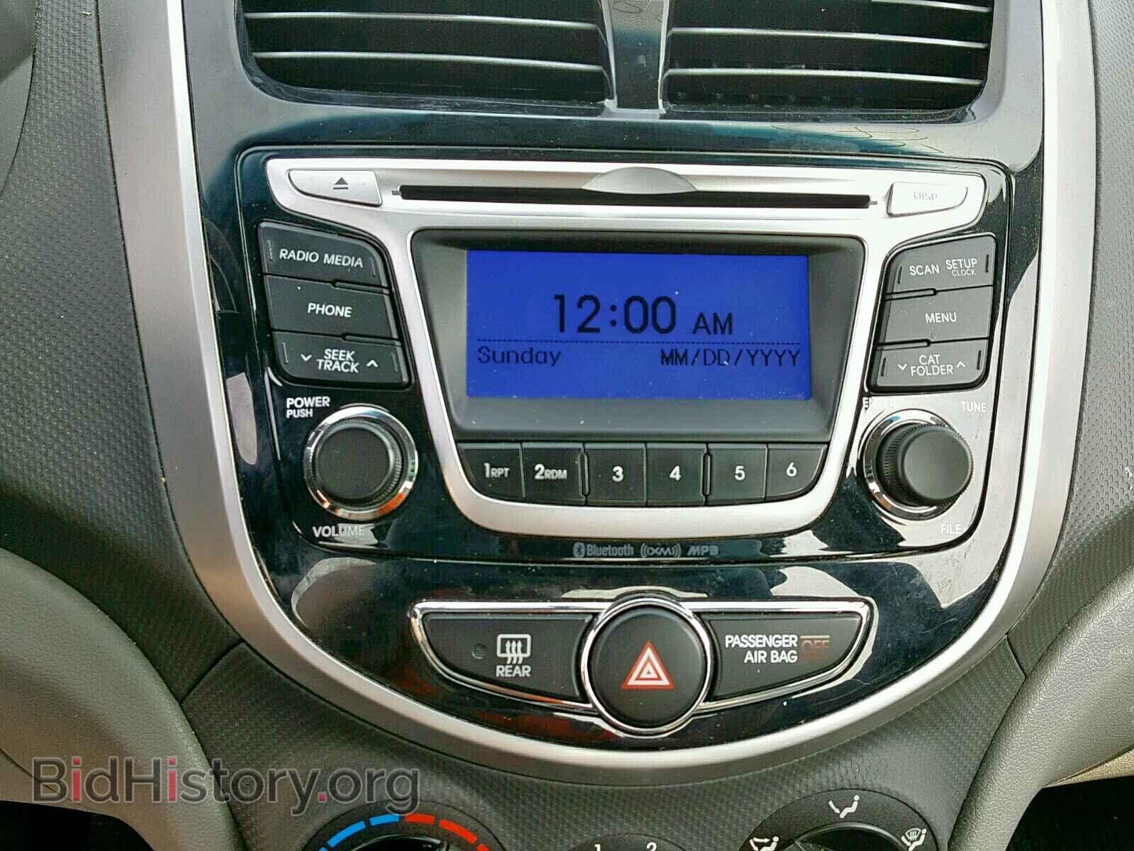 2014 HYUNDAI ACCENT - VIN: KMHCU4AE0EU727640 - Фото 9
