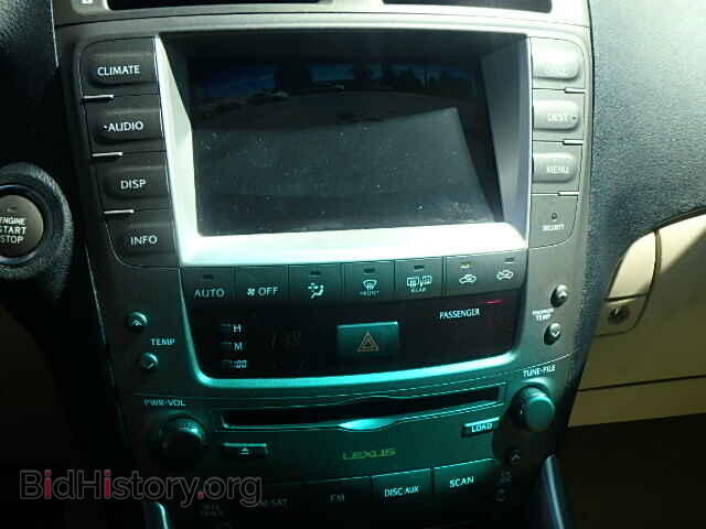 2007 LEXUS IS250 - VIN: JTHBK262775038702 - Фото 9