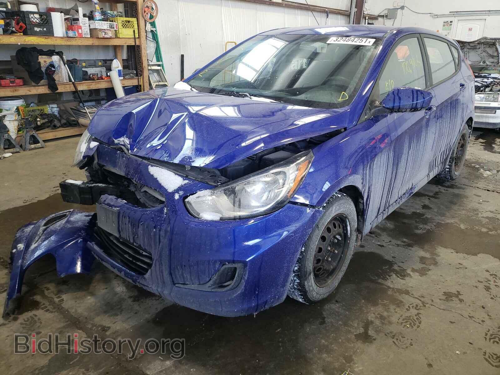 2012 HYUNDAI ACCENT - VIN: KMHCT5AE4CU011815 - Фото 2