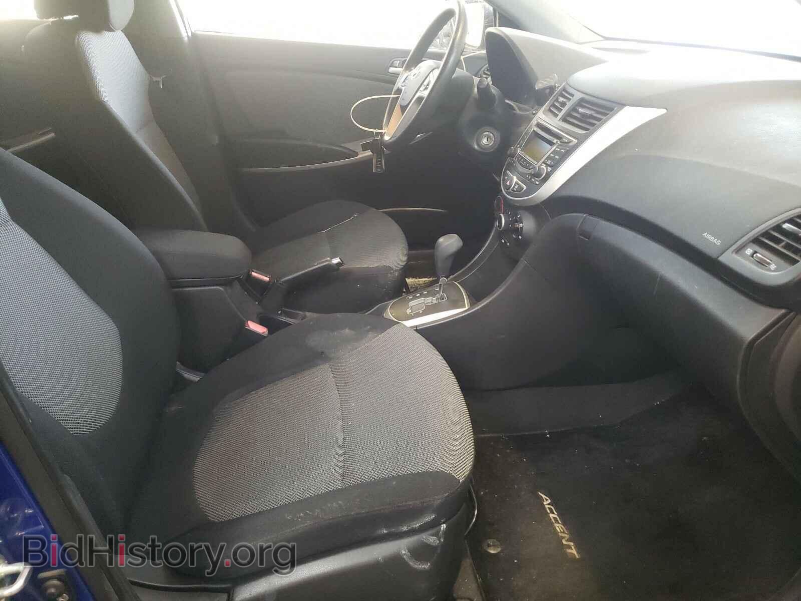 2012 HYUNDAI ACCENT - VIN: KMHCT5AE4CU011815 - Фото 5