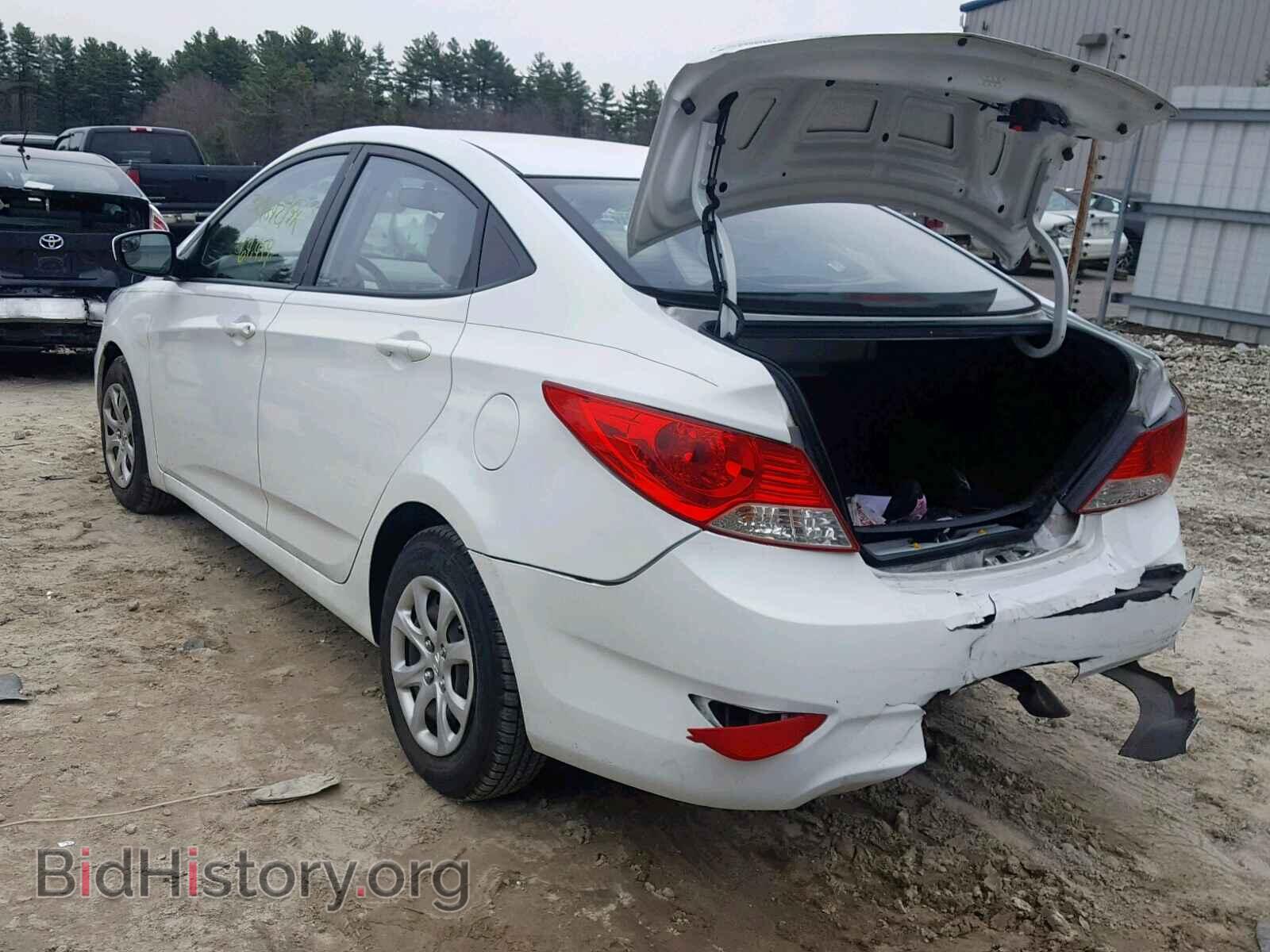 2014 HYUNDAI ACCENT - VIN: KMHCT4AE1EU649954 - Фото 3