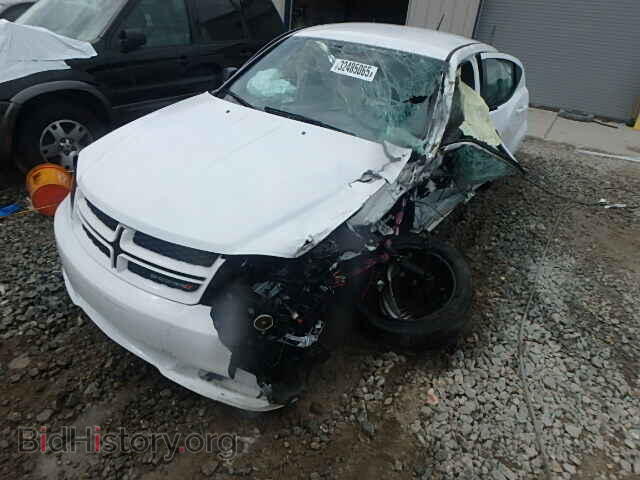 2014 DODGE AVENGER - VIN: 1C3CDZAB4EN161648 - Фото 2