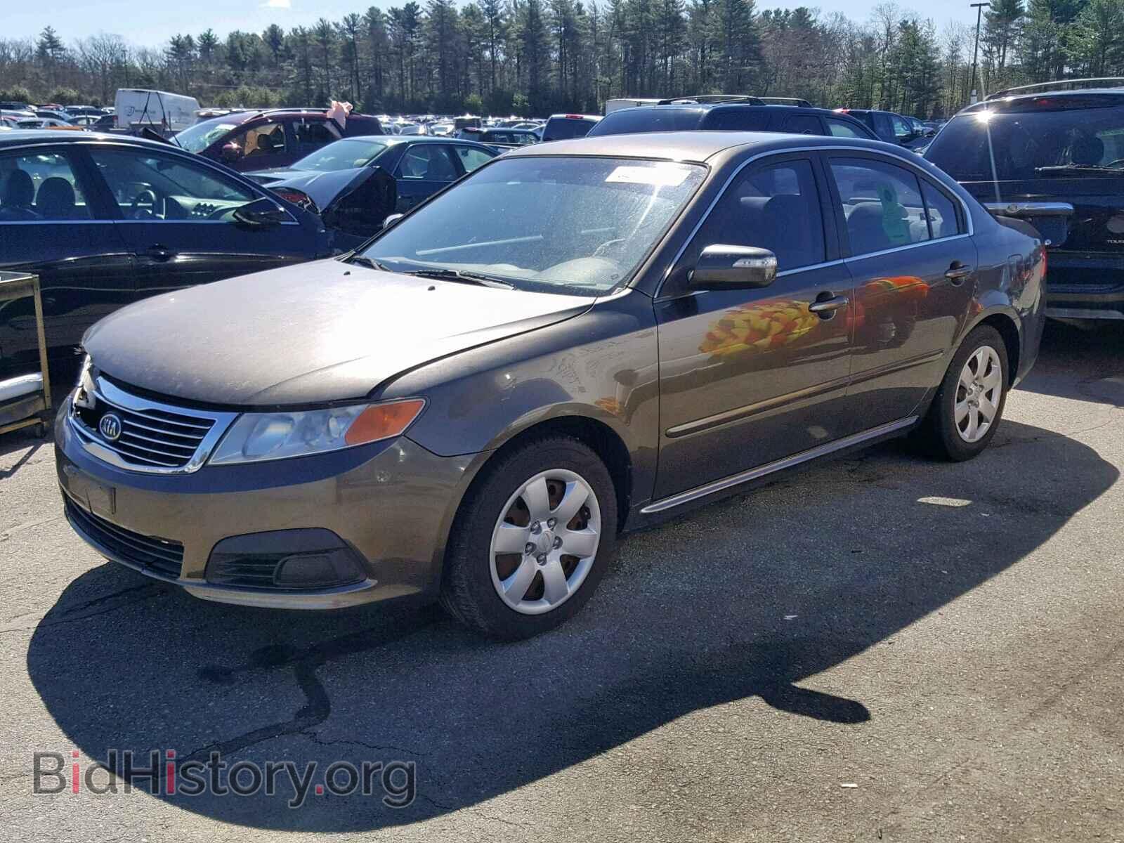 2009 KIA OPTIMA - VIN: KNAGE228795296856 - Фото 2