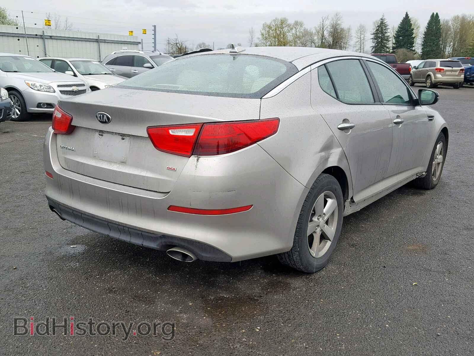 2015 KIA OPTIMA - VIN: 5XXGM4A78FG448211 - Фото 4