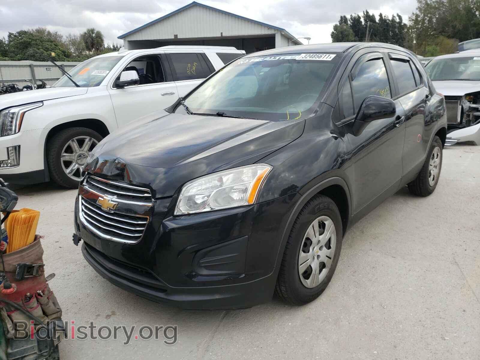 2015 CHEVROLET TRAX - VIN: KL7CJKSB9FB121107 - Фото 2