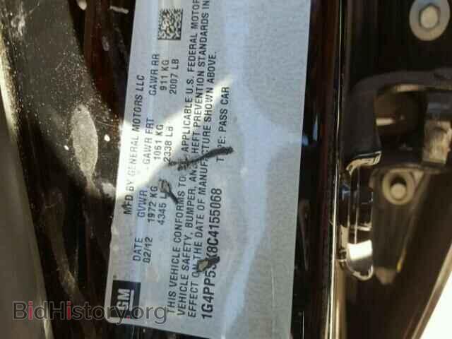 2012 BUICK VERANO - VIN: 1G4PP5SK8C4155068 - Фото 10