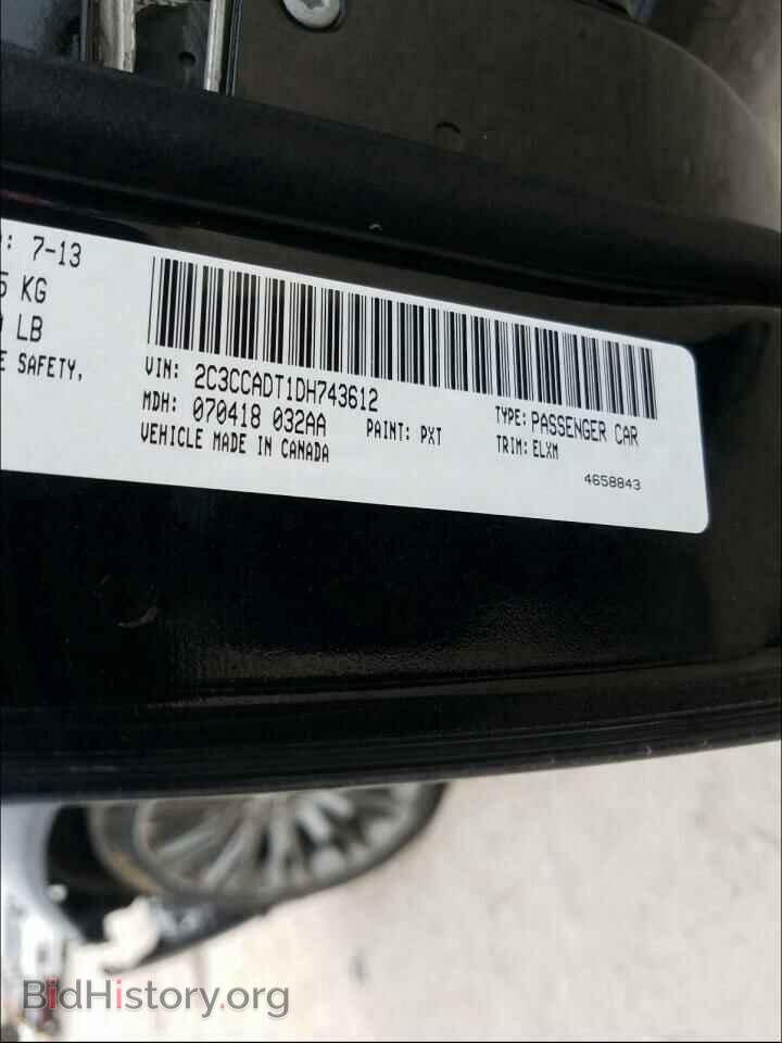 2013 CHRYSLER 300 - VIN: 2C3CCADT1DH743612 - Фото 10