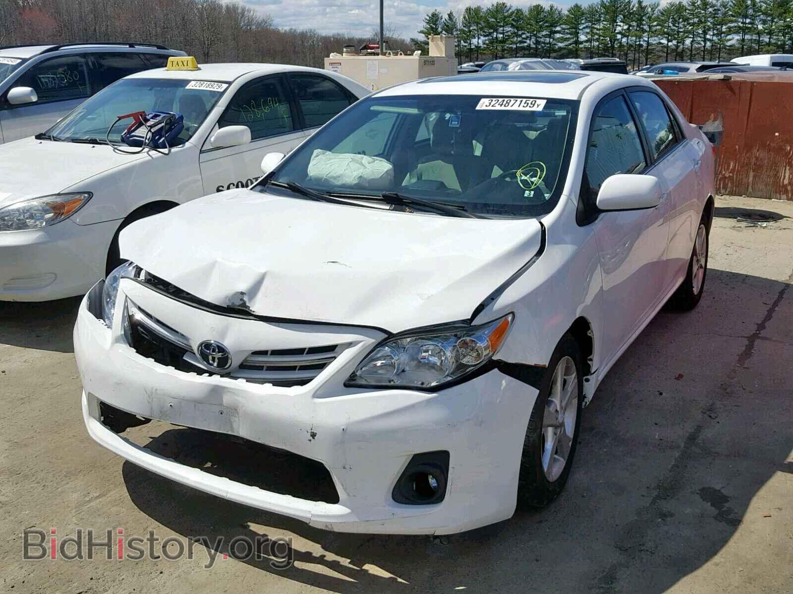 2013 TOYOTA COROLLA BA - VIN: 2T1BU4EE4DC983575 - Фото 2