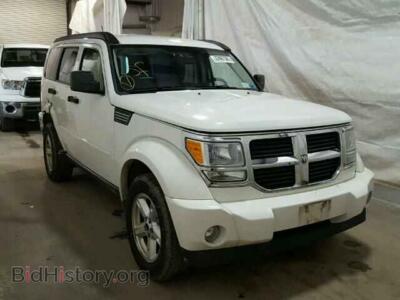 2007 Dodge NITRO Nitro SXT, white — VIN 1D8GU28K07W662206, Copart